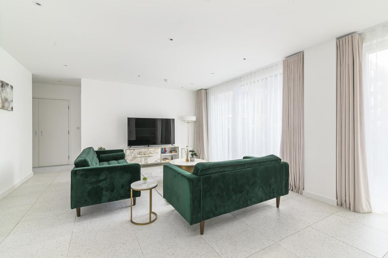 Luxury Spacious Flat With Communal Gardens And Parking ロンドン エクステリア 写真